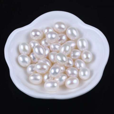 8-8.5mm Drop Shape Freshwater Pearl Loose Beads