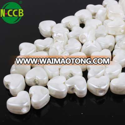 Love ABS imitation pearl Beads