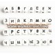 High Quality Hot Sell New Design Silicone Teething Russian Alphabet Beads Russian Letter Beads