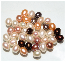 Natural Freshwater Pearl Drop Shape Loose Pearl Beads